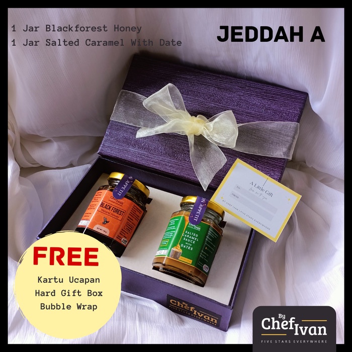 

[COD] JEDDAH Hampers Lebaran Parcel Ramadhan Idul Fitri Madu Bumbu Selai - Jeddah A