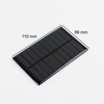 Mini Solar Panel for Smartphone &amp; Powerbank 5V 1.1W 220MA / Powerbank Solar Cell Tenaga Matahari / Solar Panel Cell SuryaTenaga Matahari Charger Hp Power Bank Pembangkit Listrik Tenaga Surya / Charger Chager Cas HP Powerbank Panel Surya Tenaga Matahari