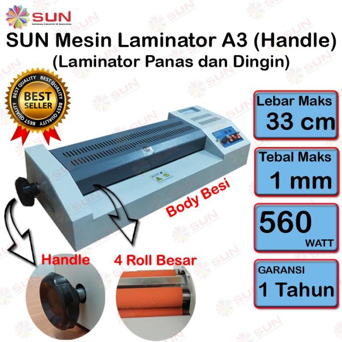 

Mesin Laminating Laminator 32 Cm dengan Handle