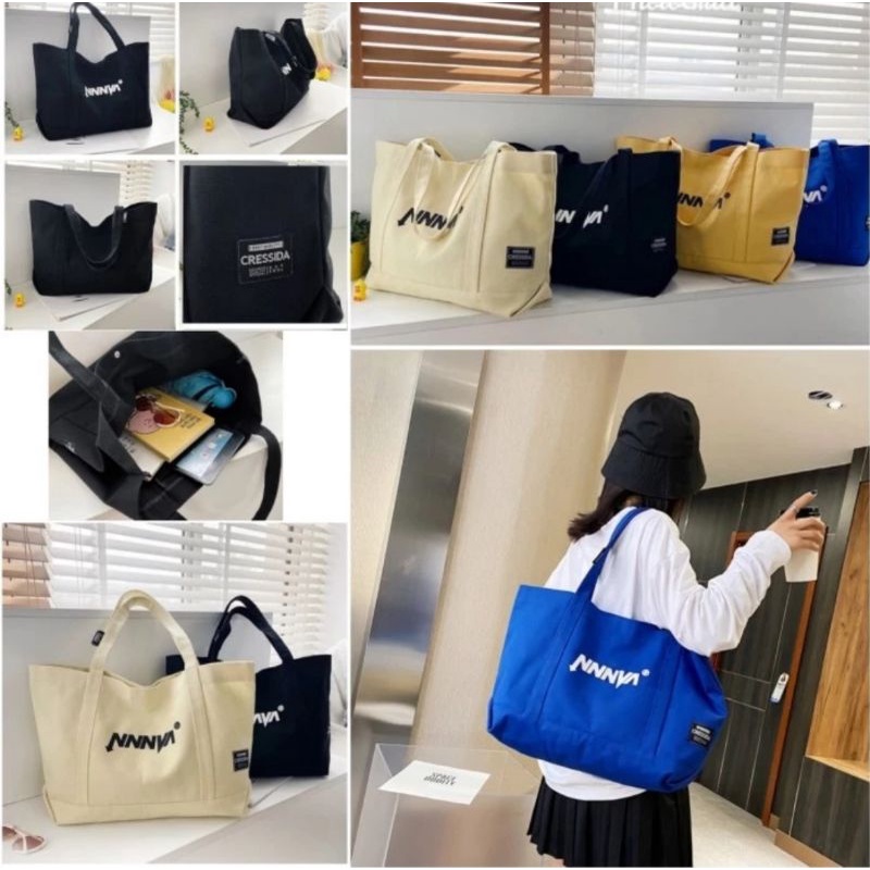 Korean Baggy Tote Bag/ Tas Tote / Tas Fashion Korea