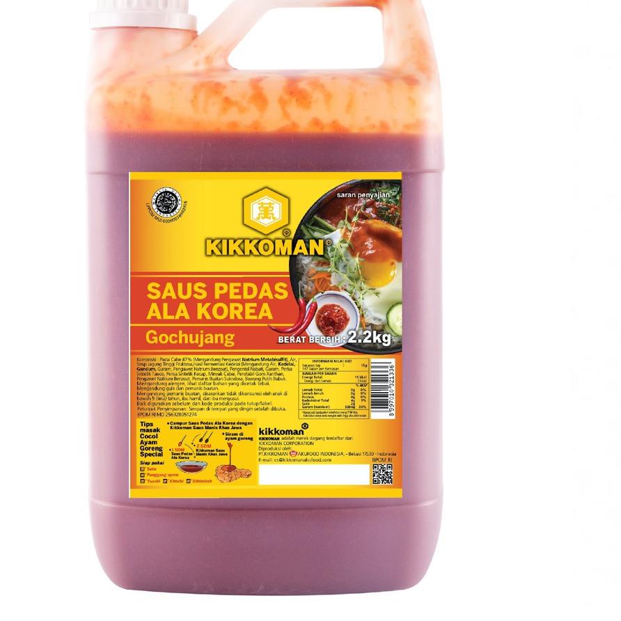 

EXCLUSIVE!Saos Kikkoman Gochujang Halal 2L|RA1