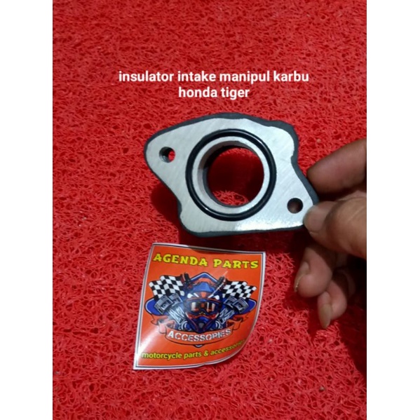 insulator intake manipul karbu honda tiger barang kw produksi dalam negri