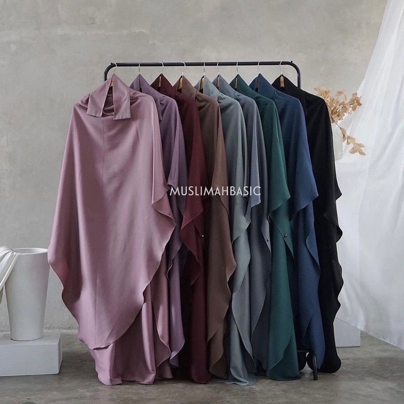 OPEN PO ZALINA SERIES BY MUSLIMAH BASIC FK DAN ABAYA