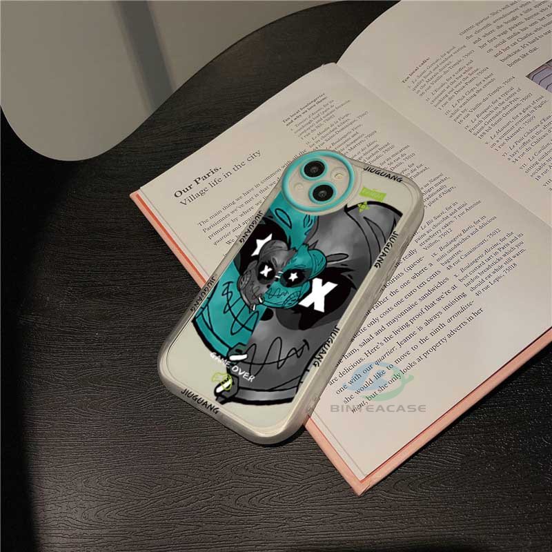 Casing TPU VIVO Y16 Y22 Y35 Y33S Y21T Y21S Y33S Y12 Y15 Y17 Y12S Y12A Y15S Y15A Y20S Y19 Y91C Y30 Y1 Y5A Motif Beruang