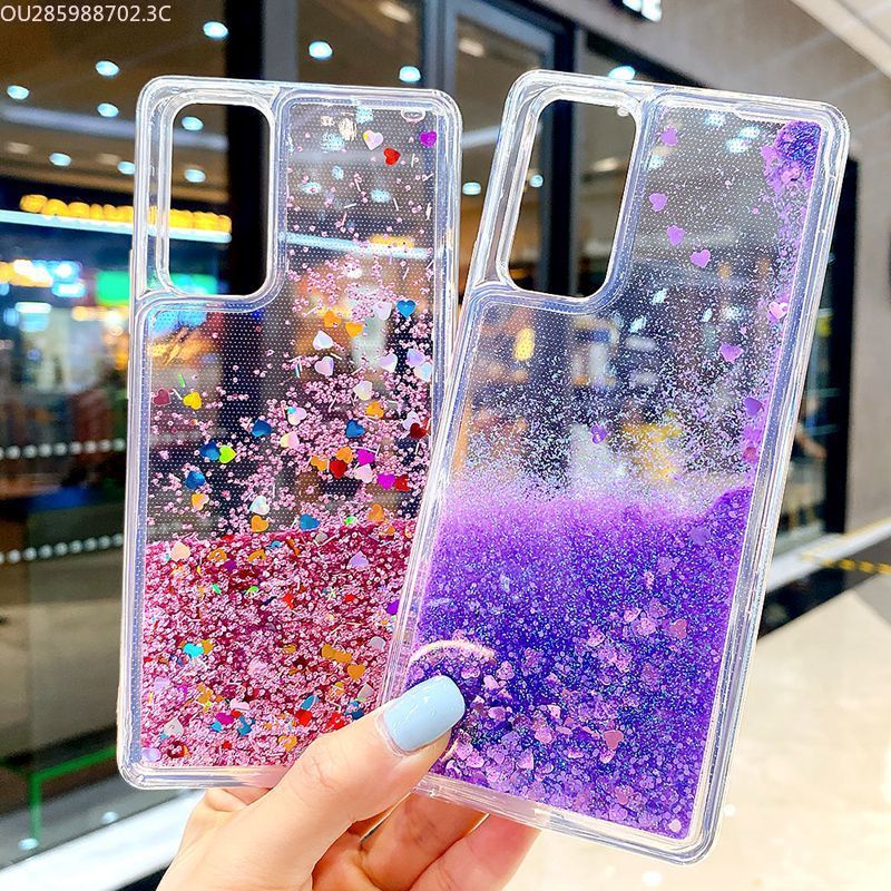 Water glitter blink case vivo Y15S Y19 y21s y21 2021Y51 2020 Y50 Y53 Y71 y75 5g t1 Y91 Y93 Y95 Y17 Y15 Y12 Y12S Y20 Y20i Y30 Y50 Y30i v9 y91c