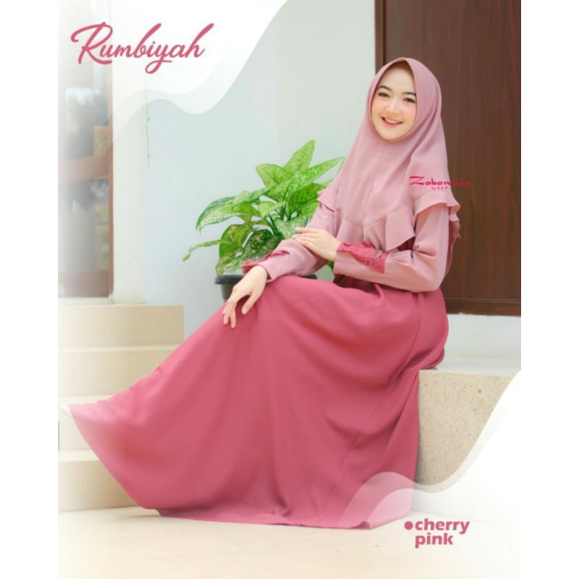 rumbiyah by zabbania /gamis set /gamis syar'i