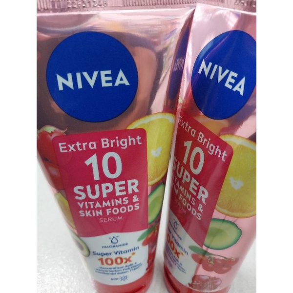 NIVEA EXTRA BODY SERUM 10 SUPER VITAMIN &amp; SKIN FOODS SERUM 180ML