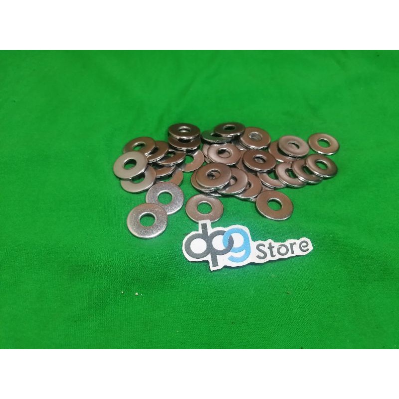 RING STAINLESS LEBAR M6 RING BAUT 10 WASHER PLAT