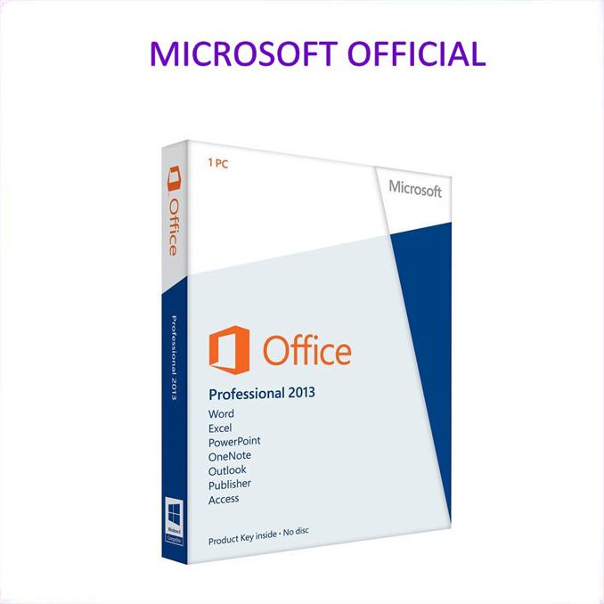 [Promo] Microsoft Office Professional 2013 Original 1 Pc Off-Pro-2013