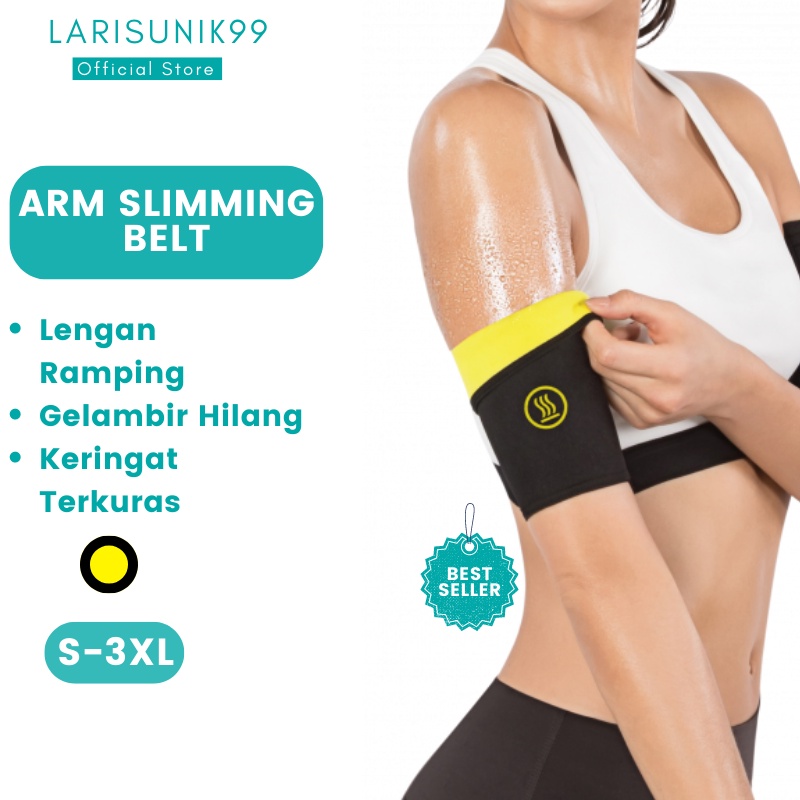 Korset Lengan Hot Shaper Arm Perlengkapan Olahraga Pelangsing Lengan Underwear Korset Pembakar Lemak