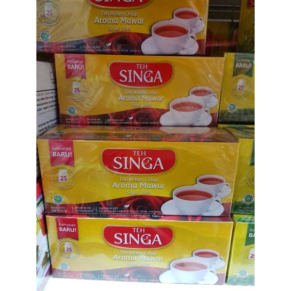 

TEH SINGA, TEH cap botol, TEH Bendera