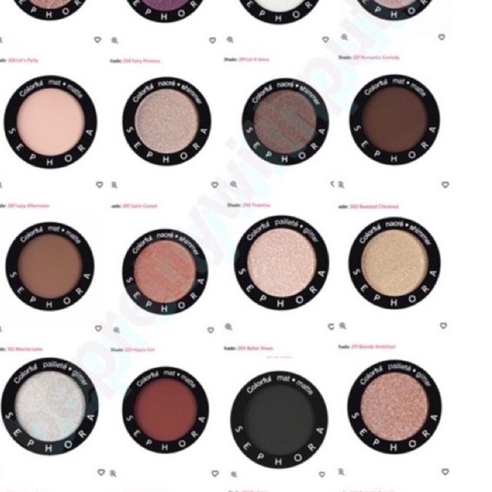 Terlaku. ARP SEPHORA Colorful Eyeshadow Mono ( 302 Roasted chestnut 298 tiramisu Chocolate Brown 201