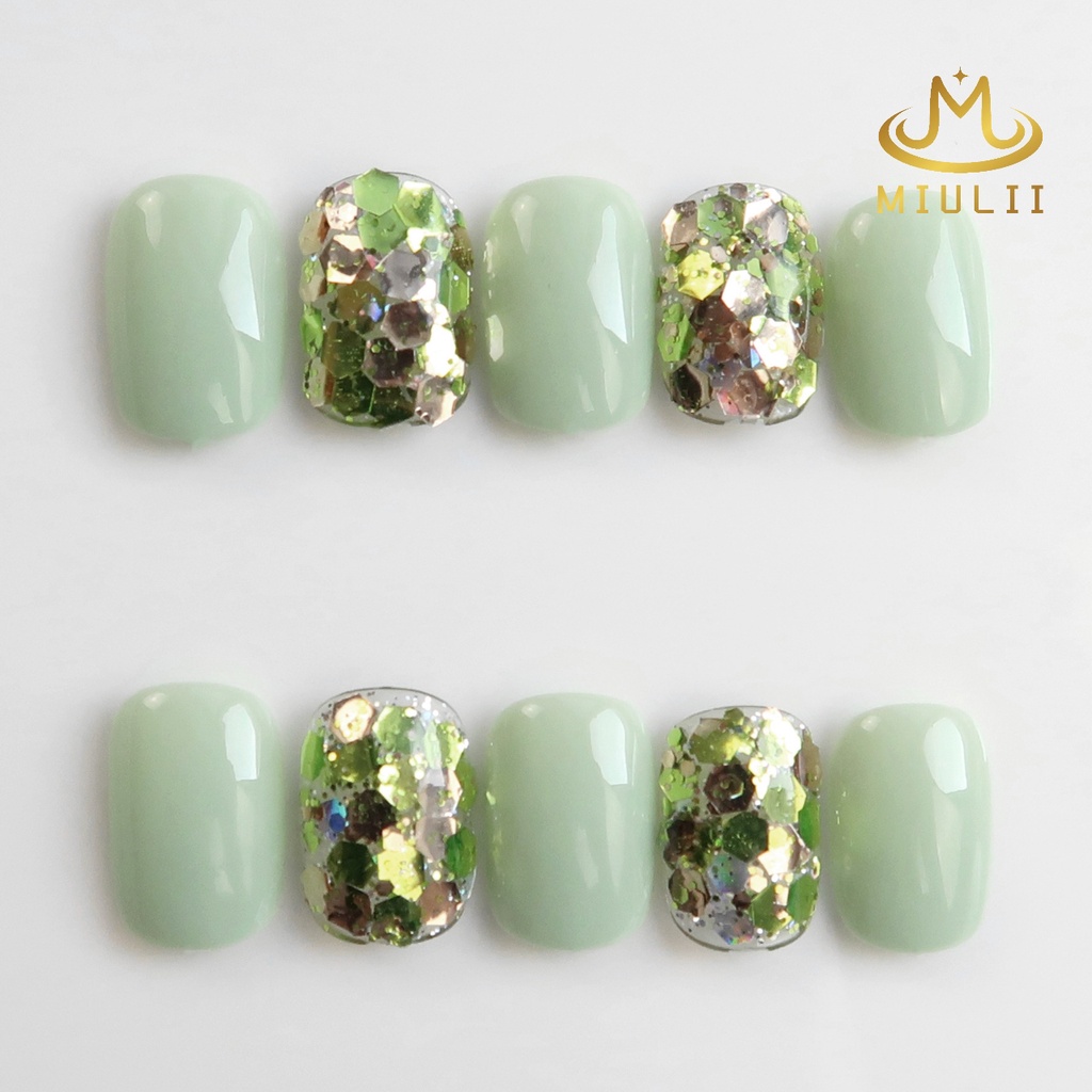 MIULII / KUKU PALSU   A0606  / 24PCS / 3D / NAIL ART / PREMIUM / CUTE / FREE LEM JELLY / KUTEK