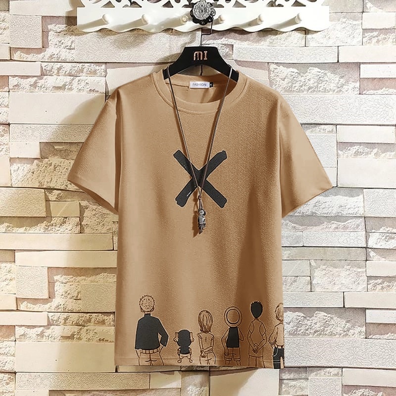 BAJU KAOS T SHIRT DISTRO PRIA ATASAN LENGAN PENDEK FASHION MOTIF X KEKINIAN