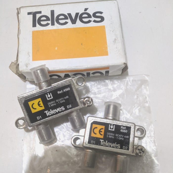 

Hadir Splitter 2 Way Televes 4560 (Made In Spanyol) Trendi