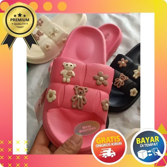 Sandal Lucu Wanita Sendal Karakter Sndal Wanita Sadal Kodok Wanita Unik Cewek Jelly Selop Sendal Jel