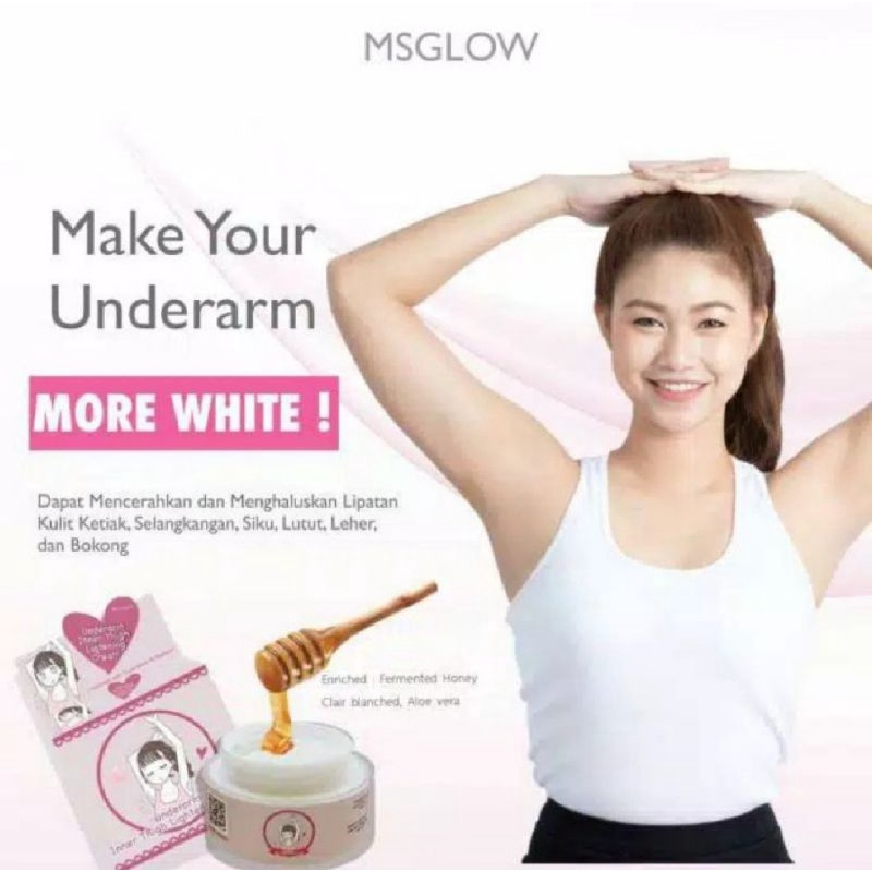 MS GLOW UNDERARM/pemutih ketiak