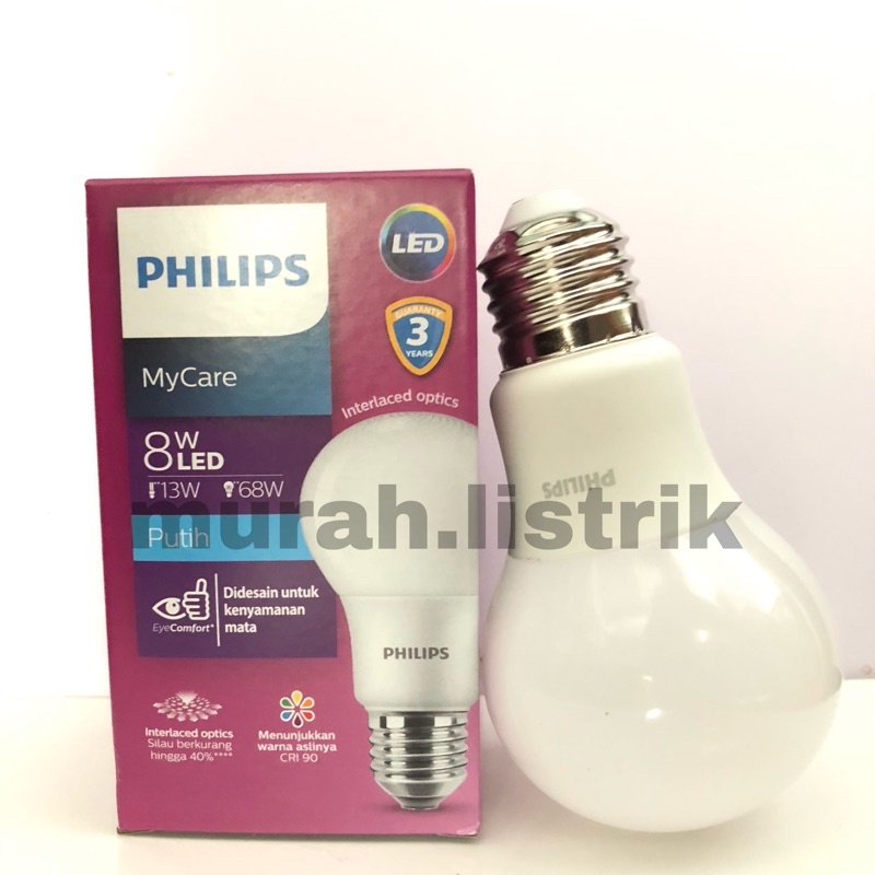 GROSIR Lampu Philips LED 8 Watt Murah Banget