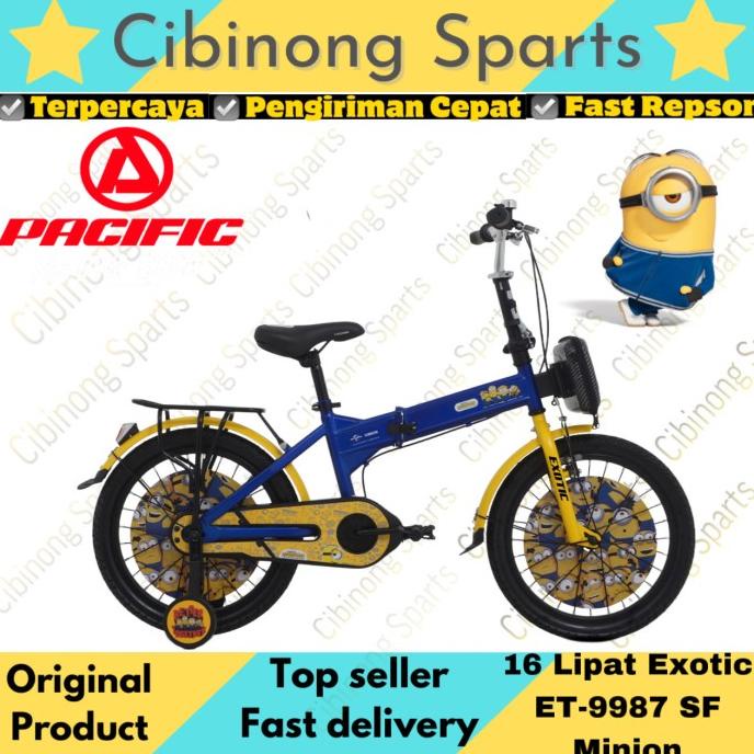 Sepeda Lipat Minion 16&18 Exotic 9987 Sf New Product Good Quality Yolaandaaa02