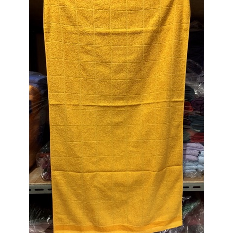 JH Handuk Mutia Emboss Kotak JUMBO Uk 70 x 140 (Paling Murah)
