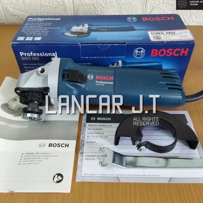 BOSCH GWS 060/GERINDA TANGAN 4 INCH BOSCH/GERINDA LISTRIK BOSCH GWS060