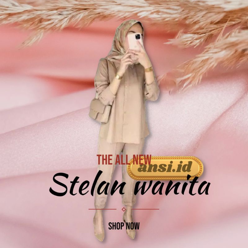 BAJU SETELAN WANITA ONE SET NABILA ARIANA SET CEL SALSABILA D HIJAB PASHMINA