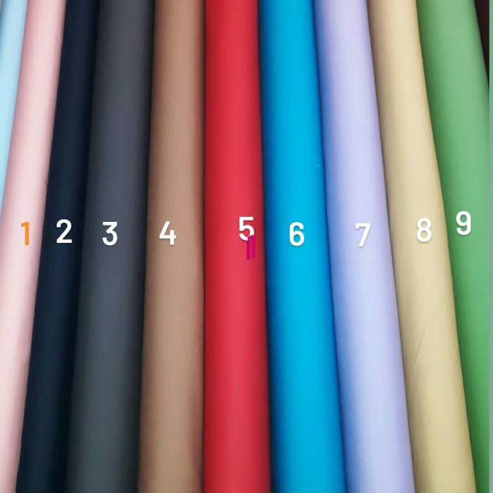 Cloth Bahan Katun Polos/Katun Poplin/Katun Jepang/Kain Katun Polos