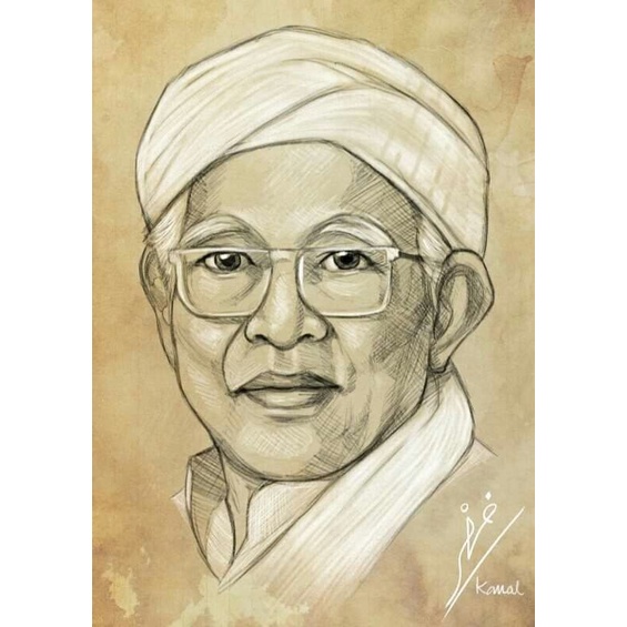 Poster lukisan ulama nusantara