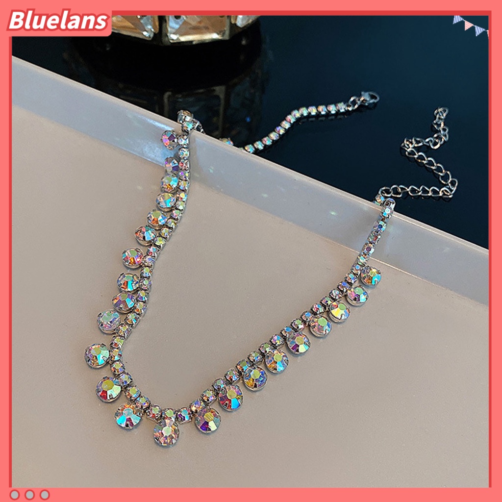 Bluelans Kalung Choker Rantai Elegan Untuk Wanita