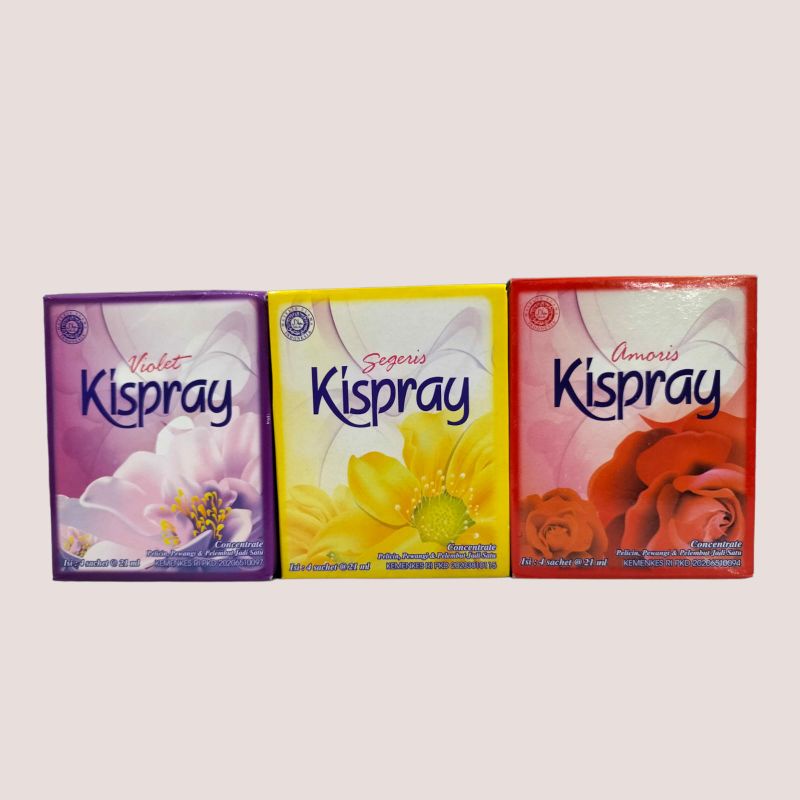 Kispray dus 4 sachet isi 20 ml