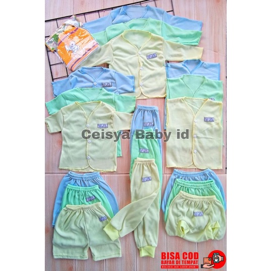 Perlengkapan Baju Bayi New Born 18 pcs