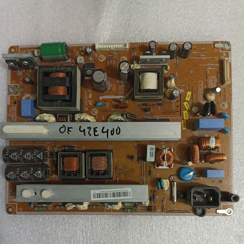 PSU - POWER SUPPLY -  REGULATOR - MESIN TV SAMSUNG PLASMA PS 43E400
