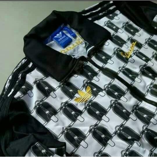 jaket wanita  Jaket Jacket Adidas Ori Vespa Original Cowok Cewek Pria Wanita Murah - Putih, XS = M h