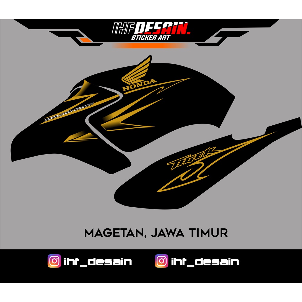 STRIPING LIST TIGER REVO 2012 2013