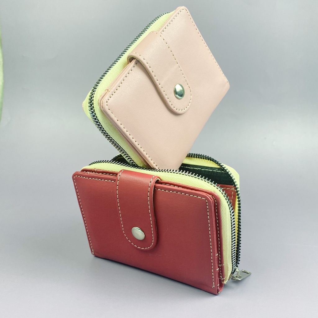 Card Wallet Zipper Flip Premium Signature (KITAKATA)