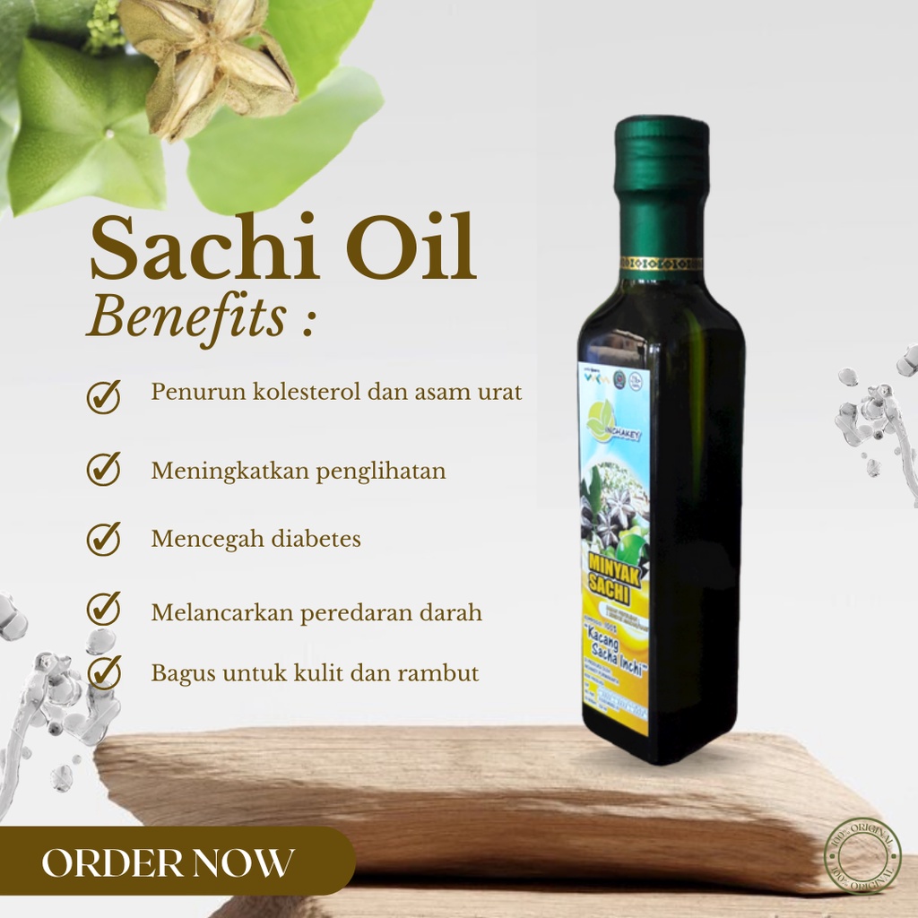 MINYAK SACHI TERLARIS - HERBA SACHI OIL