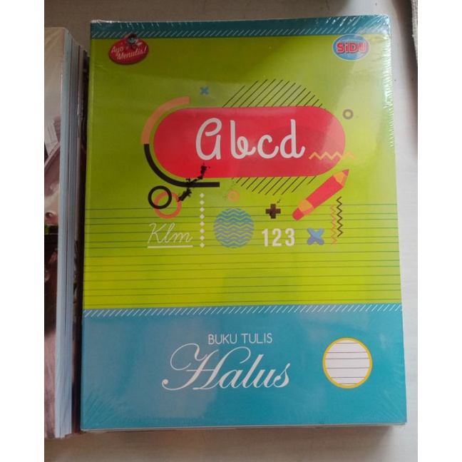 

Buku tulis halus Sidu garis 3