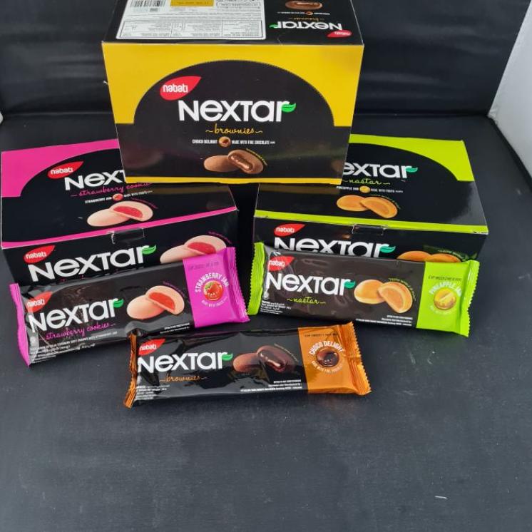 

Trxn4N8z--[PROMO] Nabati Nextar Nastar / Strawberry / Choco Brownies / Blueberry 10 x 41 Gram per Box