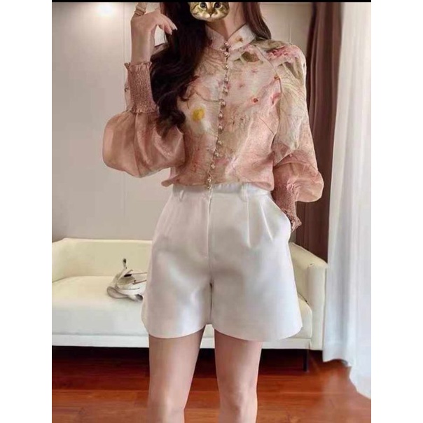 kemeja sutra Zimmerman  by  VIVORI import premium