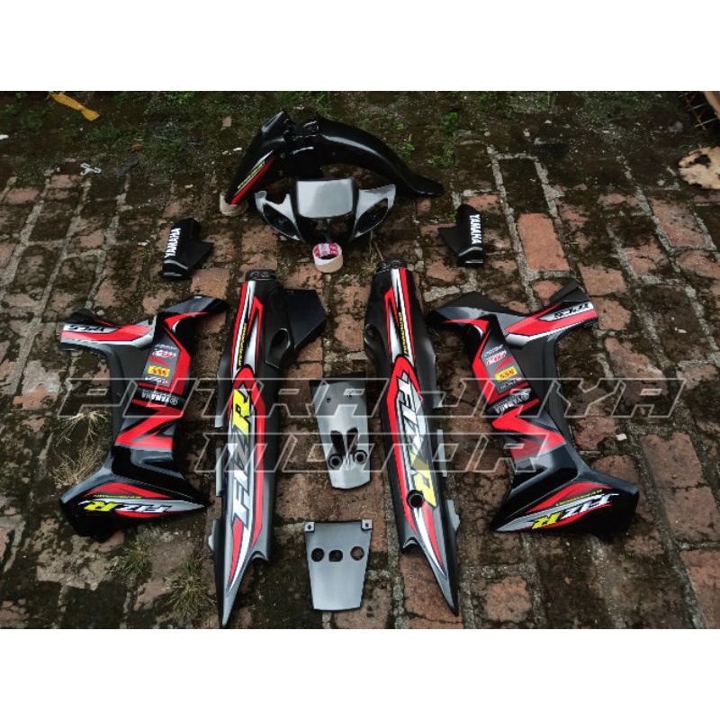 bodi fiz r custom decal merah kap f1zr fiz r force 1 dek bodi set fiz r force 1 f1zr fis r fullset s