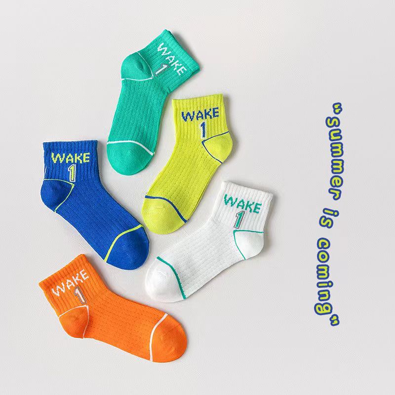 [GROSIR][COD] SEVEN-DAY [5PCS] KAOS KAKI ANAK TERBARU BAHAN COTTON UKTUK USIA 1-7 THN KS-232