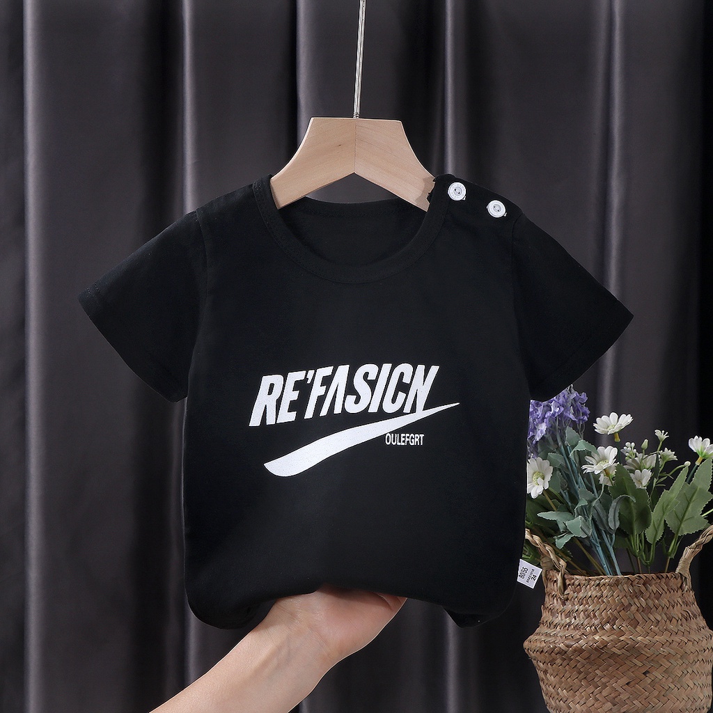 ByKiddos - Atasan Kaos Anak Laki-Laki Lengan Pendek Import / Kaos Distro Anak / Baju Bayi Impor 0-4 Tahun