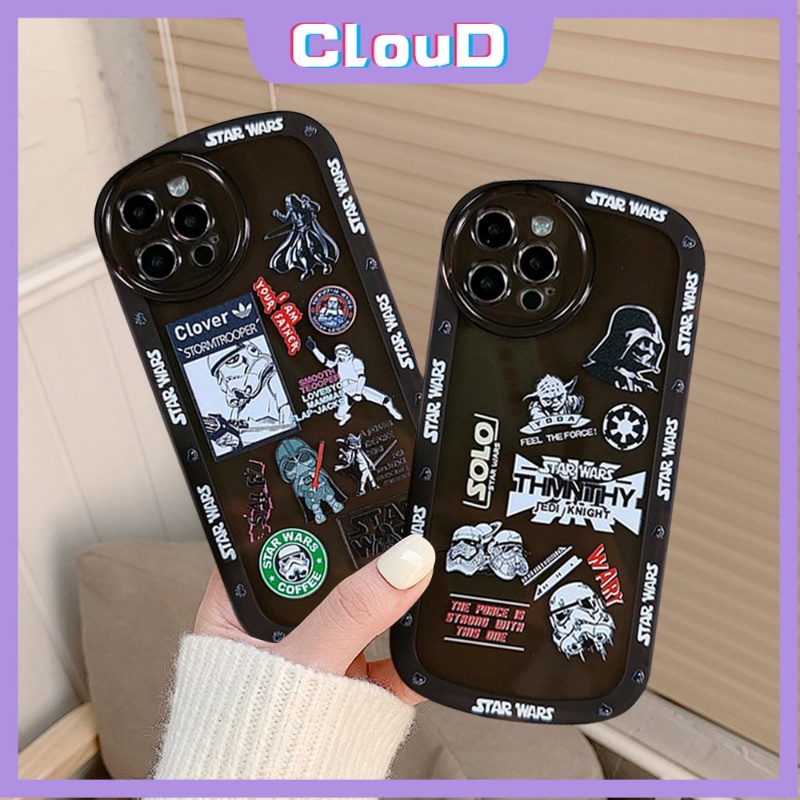 Soft Case Tpu Motif Label Star Wars Untuk Redmi Note 9 11 10 10s 10pro 11Pro 11Pro 11Pro + 8 9pro 8Pro 9s Note11 POCO M3 X3Pro NFC Redmi 10 9T 9A 10C 9 10C 9