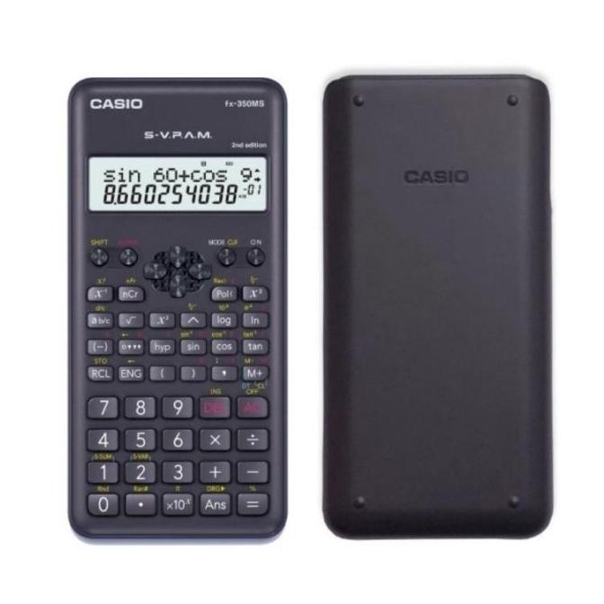 

CASIO FX-350MS - SCIENTIFIC CALCULATOR # KALKULATOR ILMIAH *ORIGINAL* E8576TRB