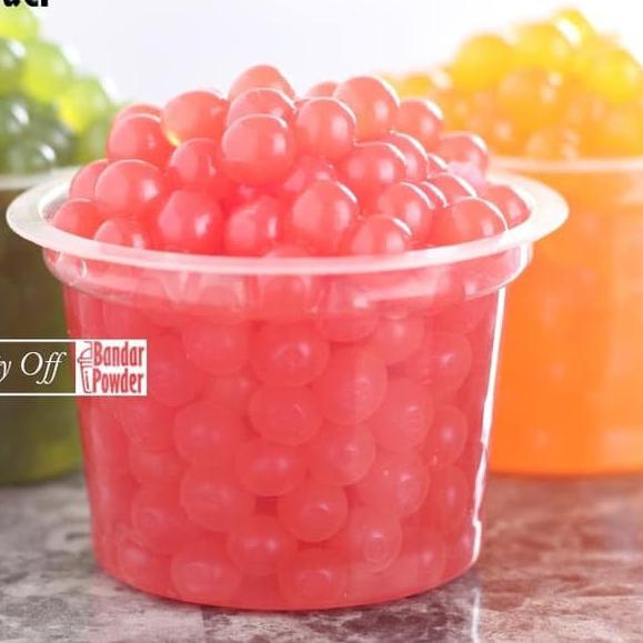 

FREE ONGKIR!Popping Boba Strawberry 500gr Distributor Topping Minuman Bubble Drink|KD8