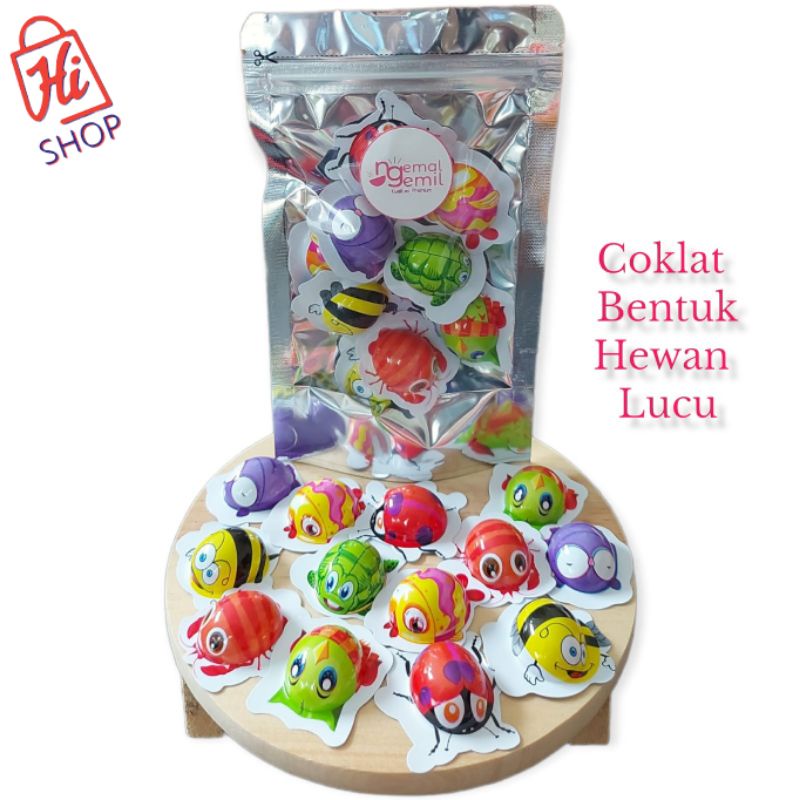 

Animal Chocolate Coklat Bentuk Karakter Hewan Lucu Kualitas Premium