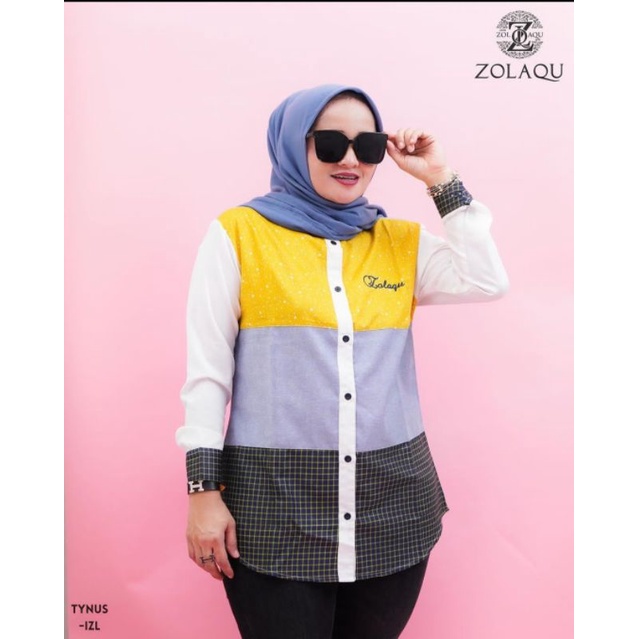 TERBARU KEMEJA WANITA TERLARIS ORI ZOLAQU