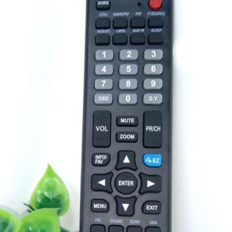 A4K8 Remote TV POLYTRON  LED TV F-8 Model Baru