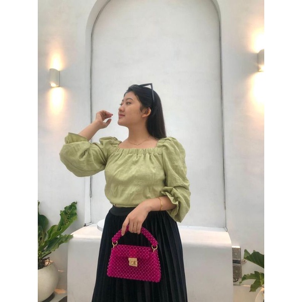 LAVANI BEADS BAG / TAS MUTIARA / TAS PESTA / TAS MANIK / TAS MONTE / TAS WANITA TERBARU/ BEADS BAG /