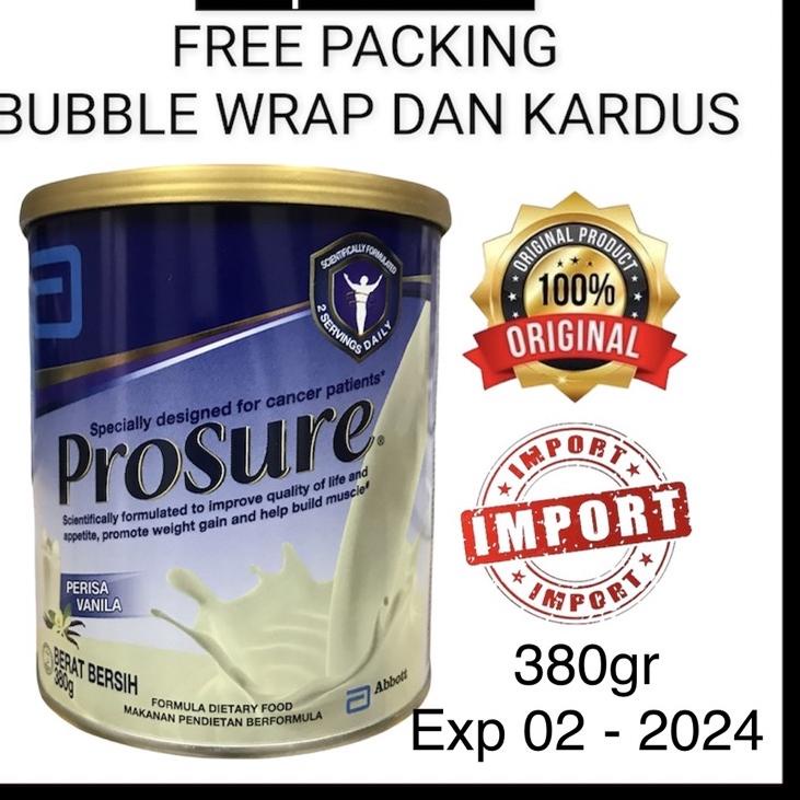 

BISA COD ✔️Susu PROSURE Vanilla 380g untuk kanker|RA3